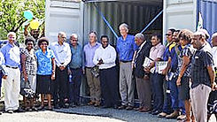 Opening the container at last.jpg