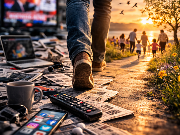 TROUBLES ENOUGH: WHY AND WHEN WE SHOULD TAKE A STEP BACK FROM THE HEADLINES