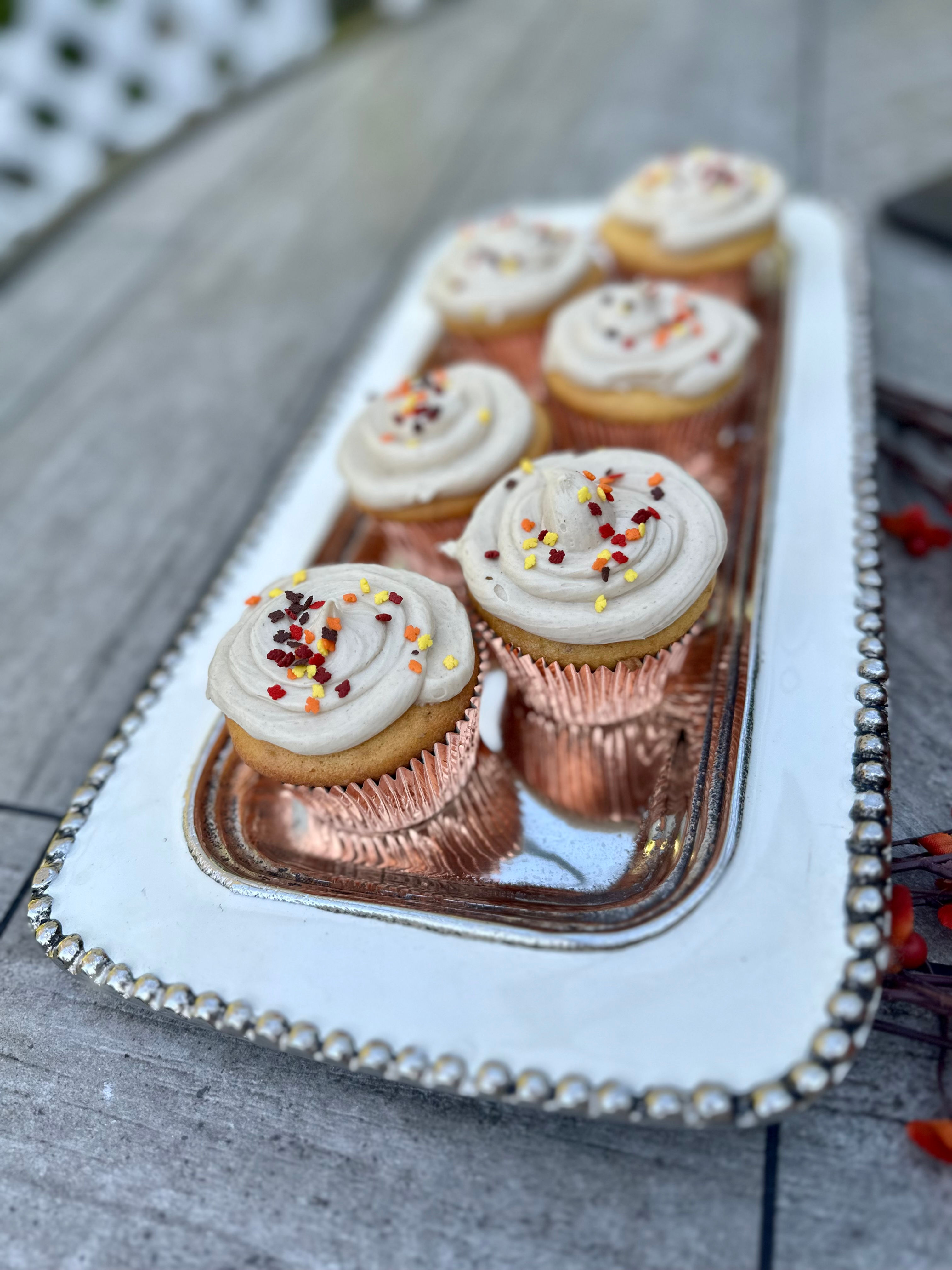 Ceramic Rectangular Serving Tray w/ Silver Trim - $5.00