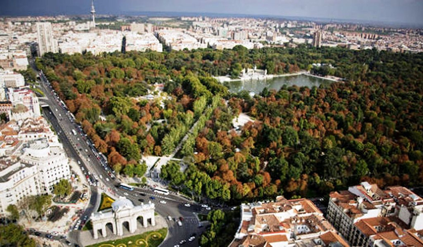 Resultado de imagen de parque del retiro madrid
