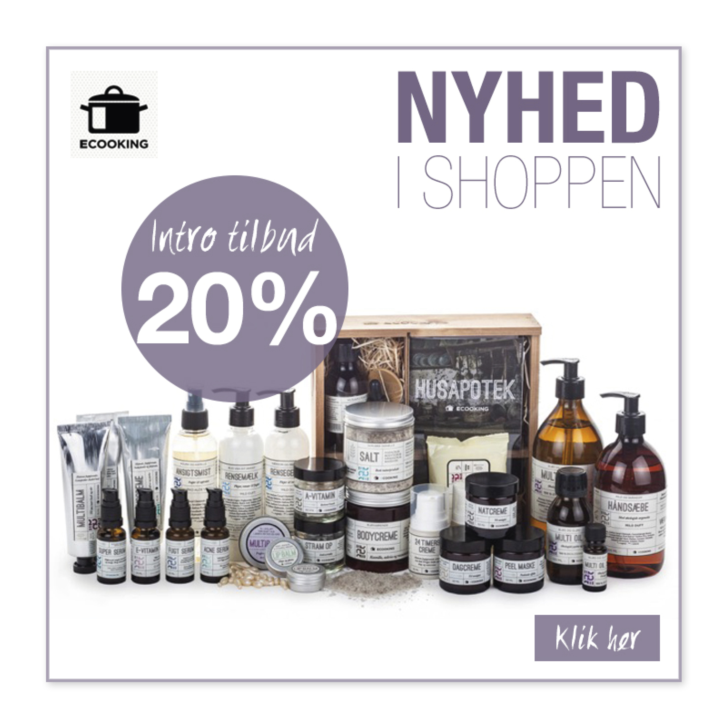 Design til newsletter for Nicehair