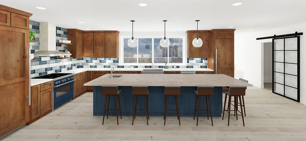 DARK BLUE STOVE