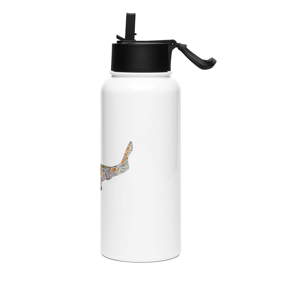 Thumbnail: Swim (Stainless steel water bottle with a straw lid)