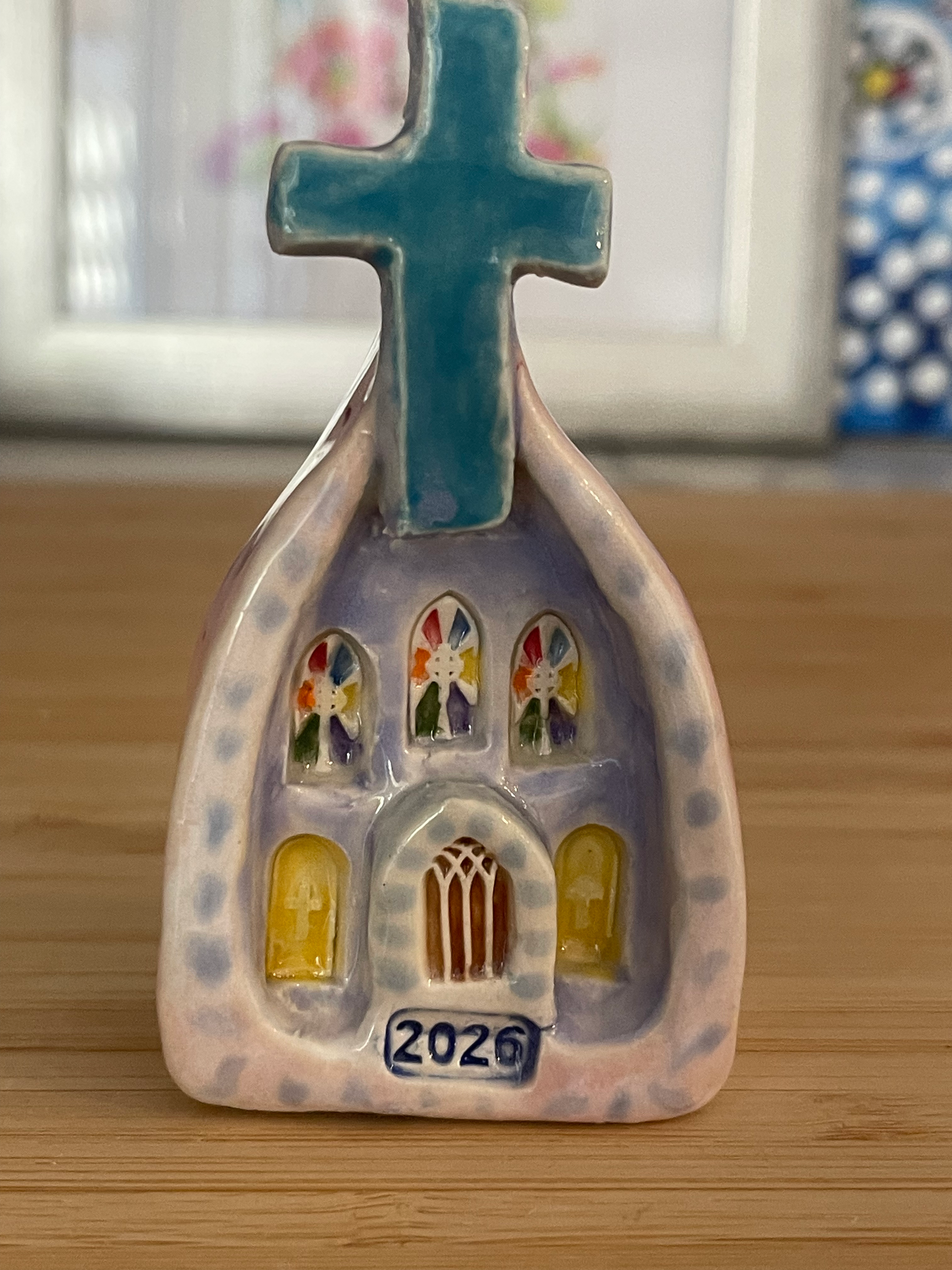 tiny 2026 stained glass chapel