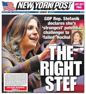New York Post: GrayHouse Poll in Front Page Cover Story
