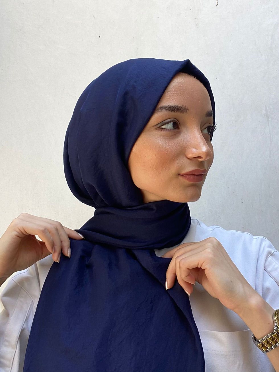 Brisa Vual Şal – Lacivert