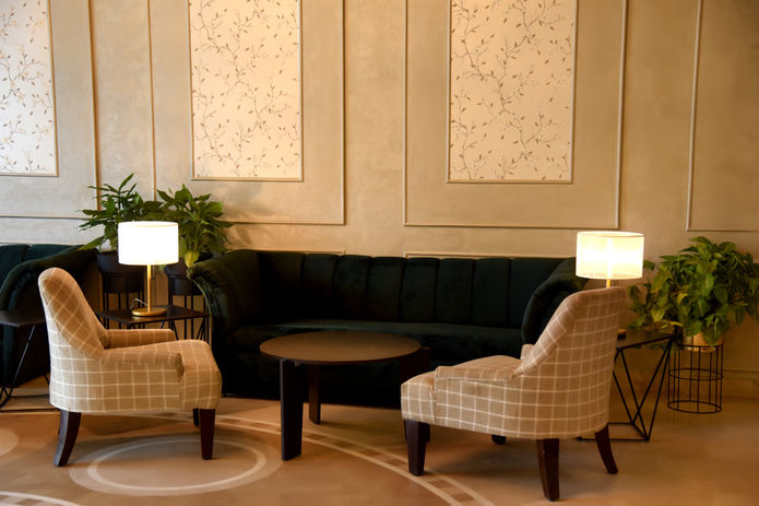 Rich and opulent Hospitality design project by Stonehenge Designs