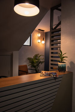 Sophisticated professional office designed for a leading legal practitioner.
