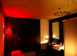 Oriental theme spa design