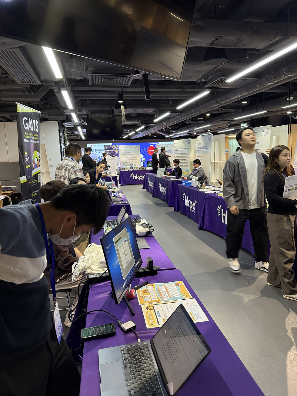 eLAFP AI in Education Exhibition by HKPC