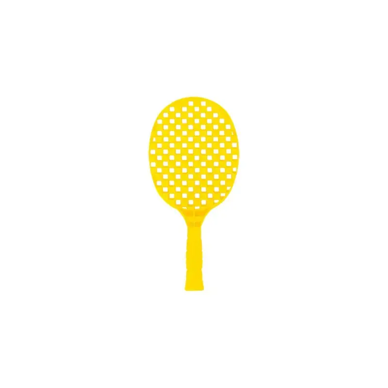 Raqueta Shuttleball de la marca softee en color amarillo