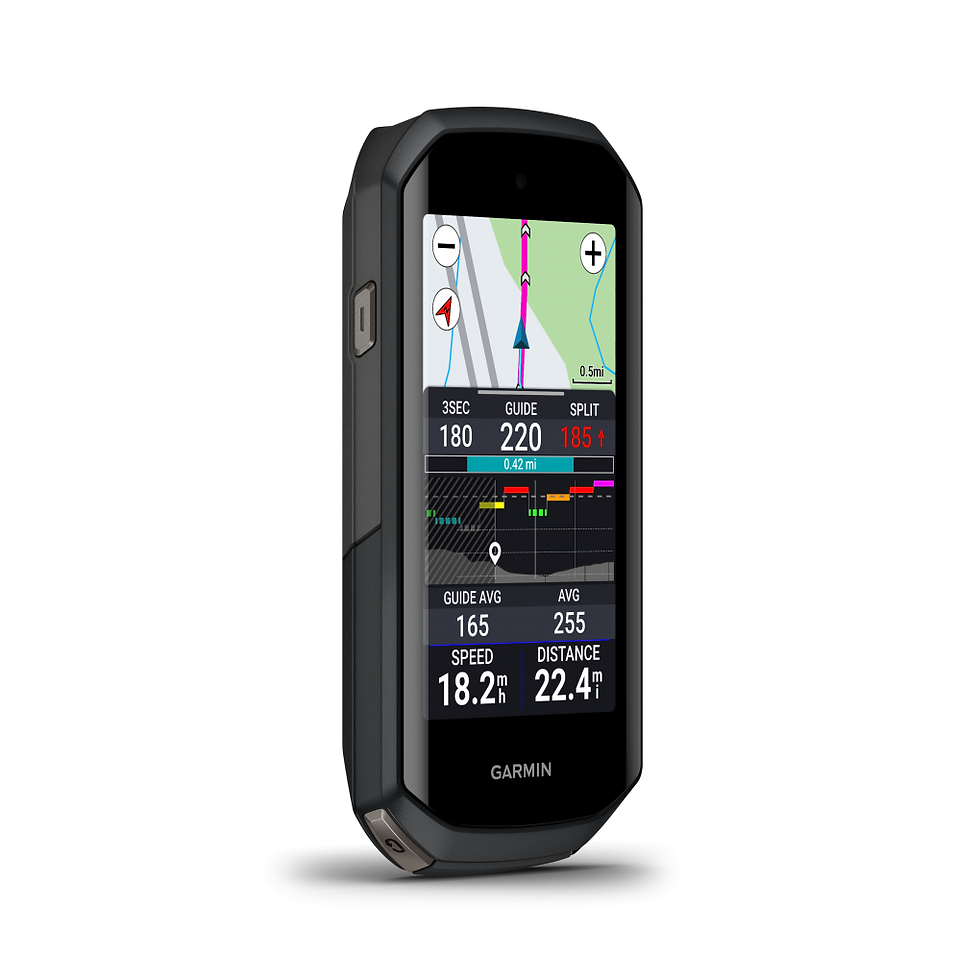 vista lateral derecha de Ciclocomputador GPS Garmin Ede 1050