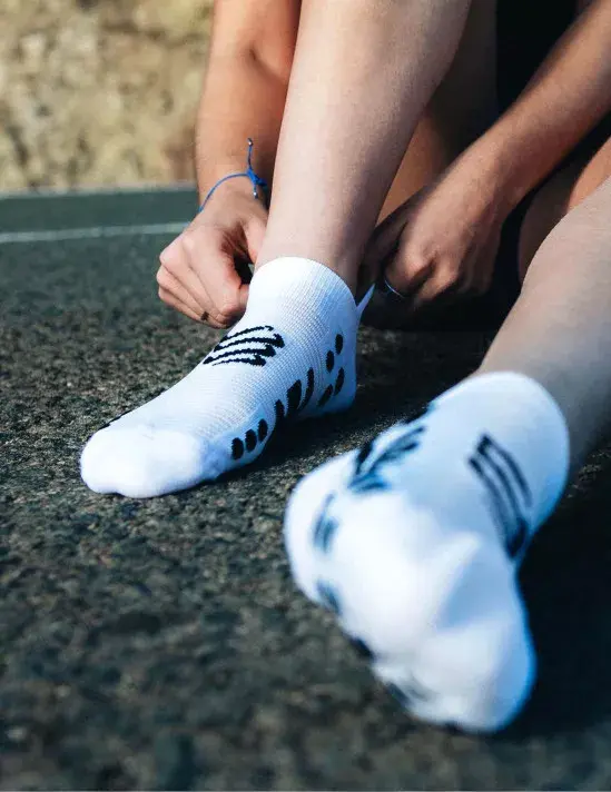 Miniatura: Calcetín Bajo Compressport v4.0 Run
