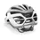 Miniatura: Vista trasera casco ciclismo marca Rudy Project Venger blanco