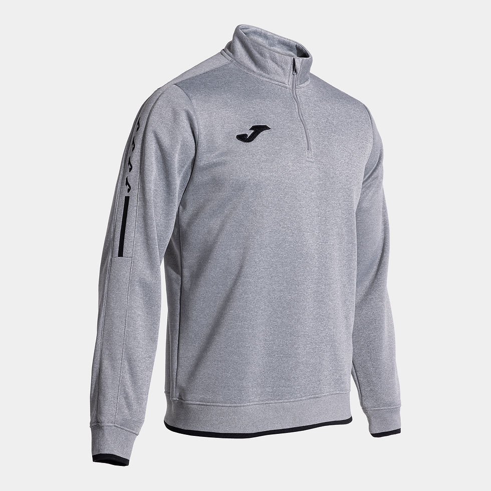 Miniatura: Vista frontal sudadera Joma Olimpiada en color gris