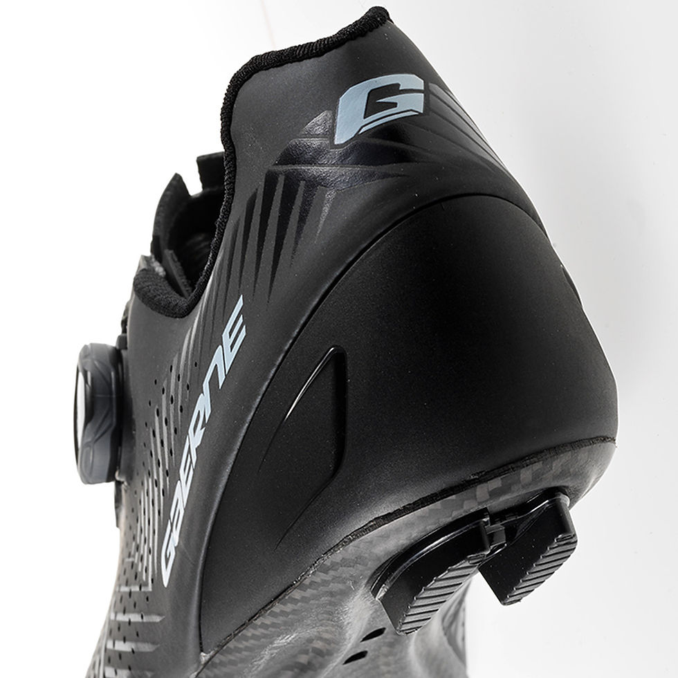 Miniatura: vista talón de Zapatilla de Ciclismo Carretera Gaerne Carbon G.Tuono Matt Negro