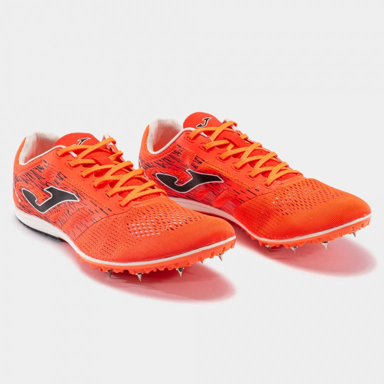 Miniatura: Vista frontal zapatilla clavos marca Joma modelo r.flad en color coral