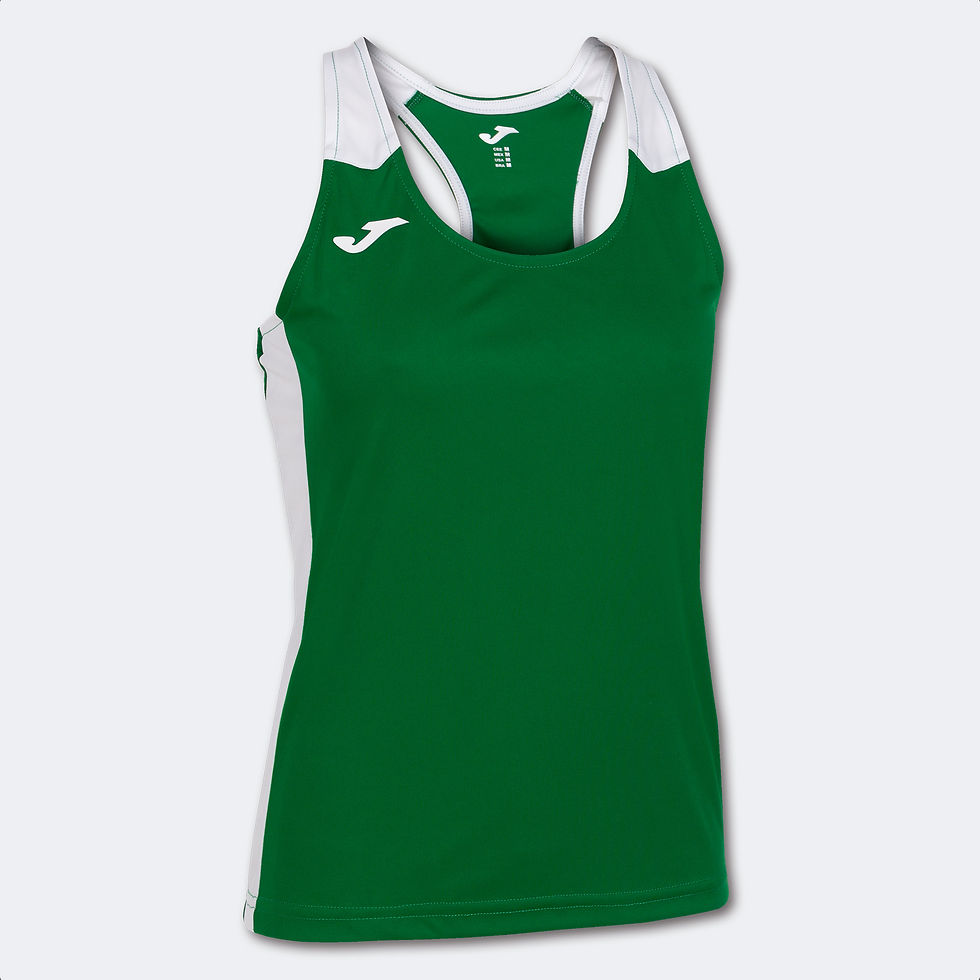 Miniatura: Vista frontal camiseta de tirantes Joma Record II en color verde