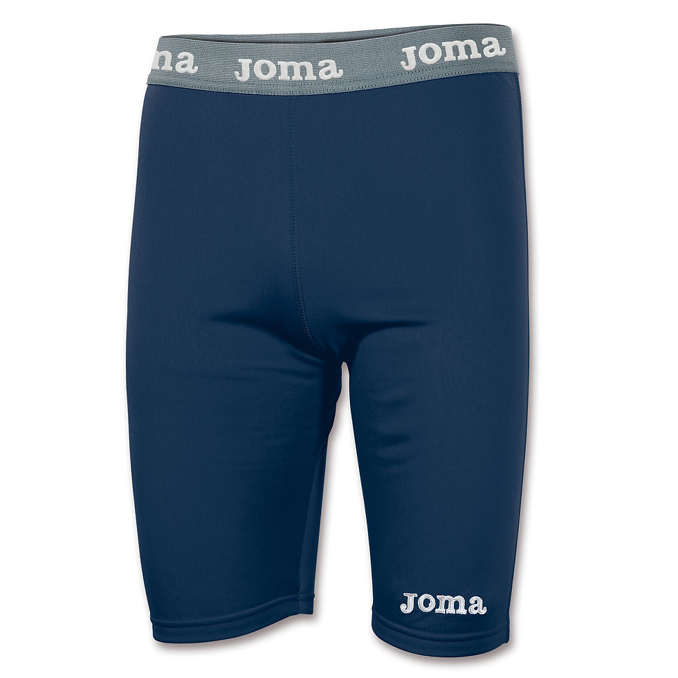 Miniatura: Vista frontal short marca Joma modelo warm fleece en color marino