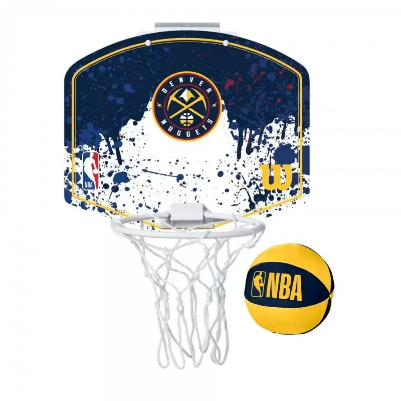 Set Minicanasta Wilson NBA Team Mini Hoop Nuggets