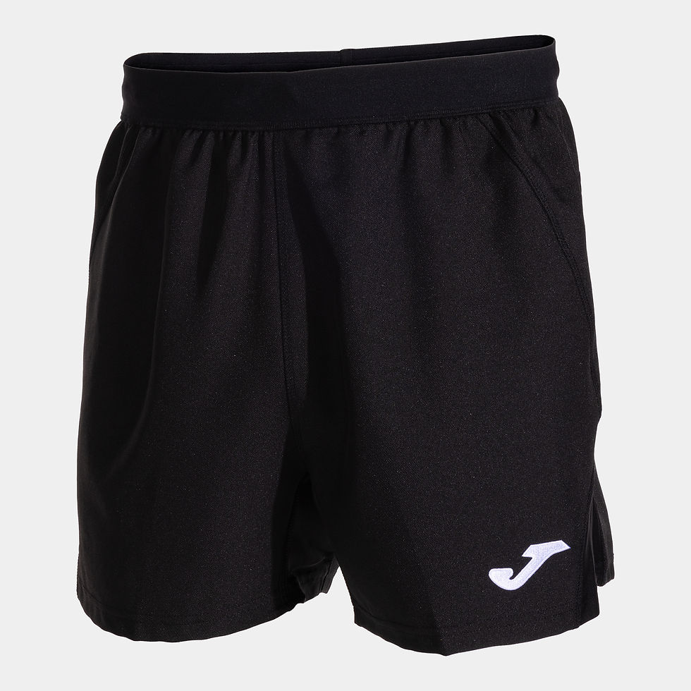 Miniatura: Vista frontal short Joma Try en color negro