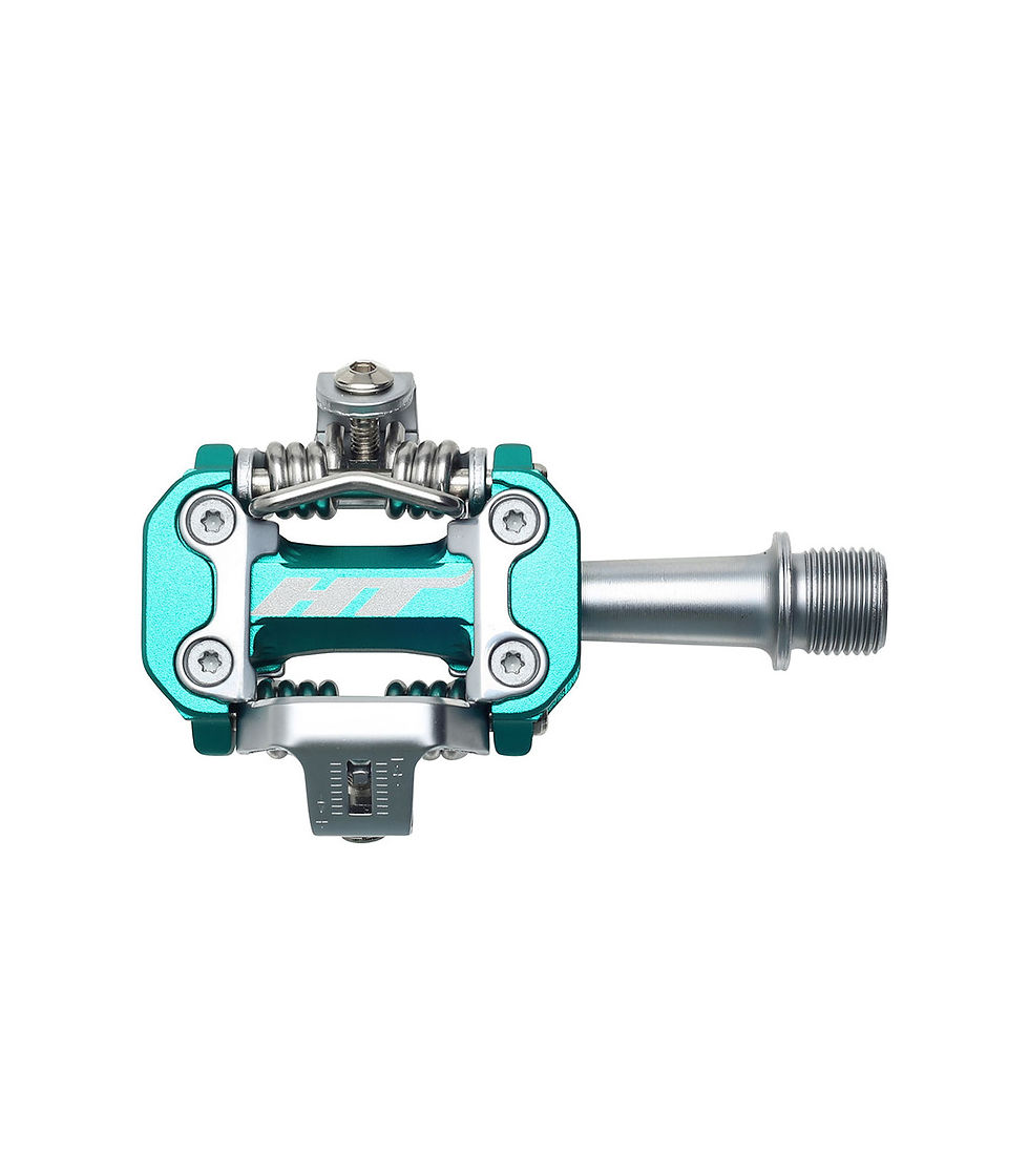 Pedales Cross Country HT M2 Turquesa