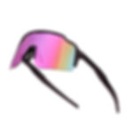 Gafas Force Strive Negra Lente Violeta/Amarillo Espejo