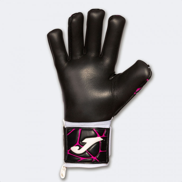 Miniatura: Vista palma guantes portero joma modelo Gk-Pro en color negro y rosa