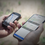 Miniatura: vista de Ciclocomputador GPS Magene C606 y telefono movil
