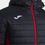 Miniatura: Vista detalle cremallera anorak marca Joma Urban V en color negro y rojo