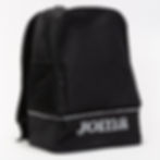 Vista frontal mochila Joma Training III en color negro