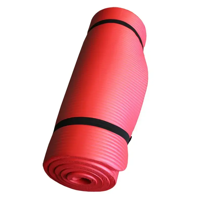 Miniatura: Vista frontal colchoneta Softee Matrixcell 1cm en color rojo