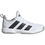 Miniatura: Vista lateral zapatilla Indoor Adidas Stabil en color blanco