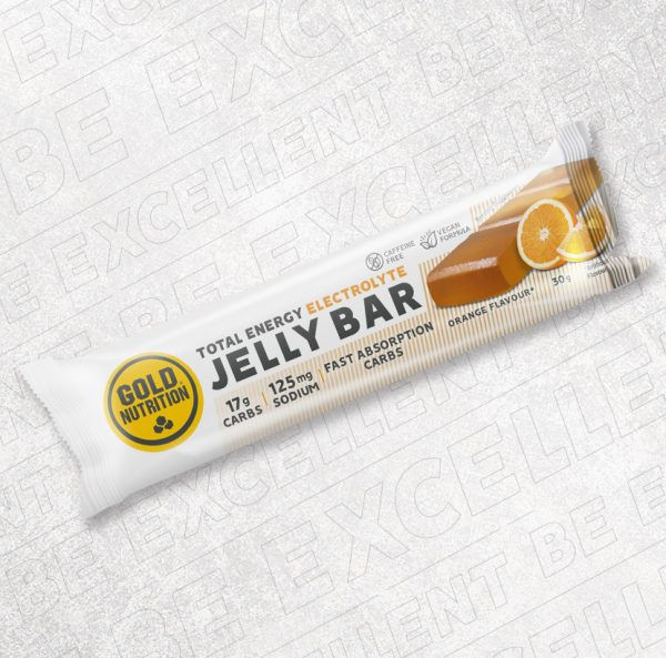 Miniatura: Caja 15 Barritas Gominola Gold Nutrition Jelly