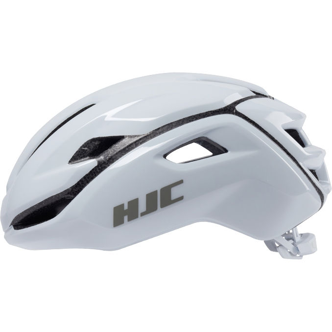 Miniatura: vista lateral del Casco de Ciclismo HJC Valeco 2 en blanco