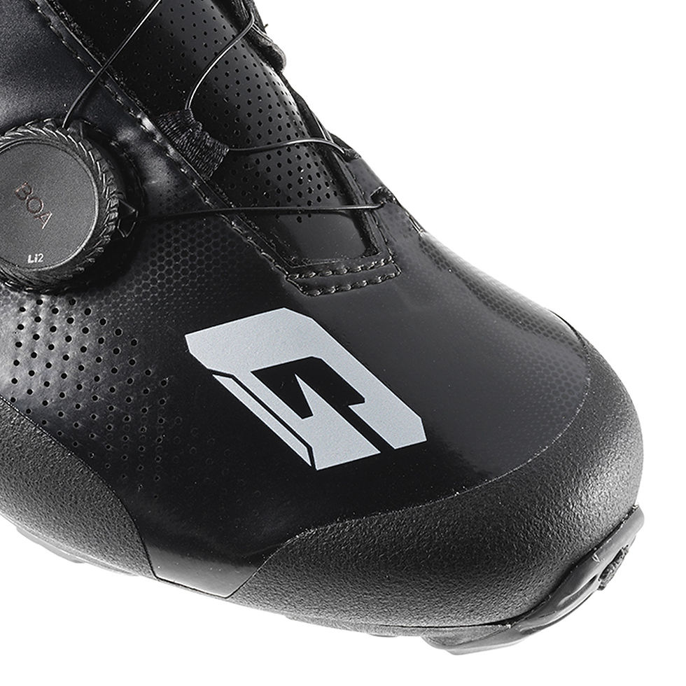 Miniatura: vista punta de la Zapatilla de Ciclismo XC Gaerne Carbon G.SNX Negro Mate