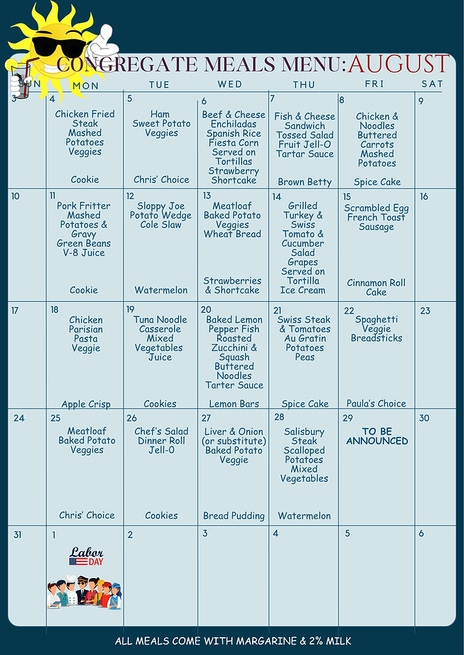 Congregate Meal Menu - August.png