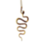 Thumbnail: THE POWER SNAKE NECKLACE | GOLD