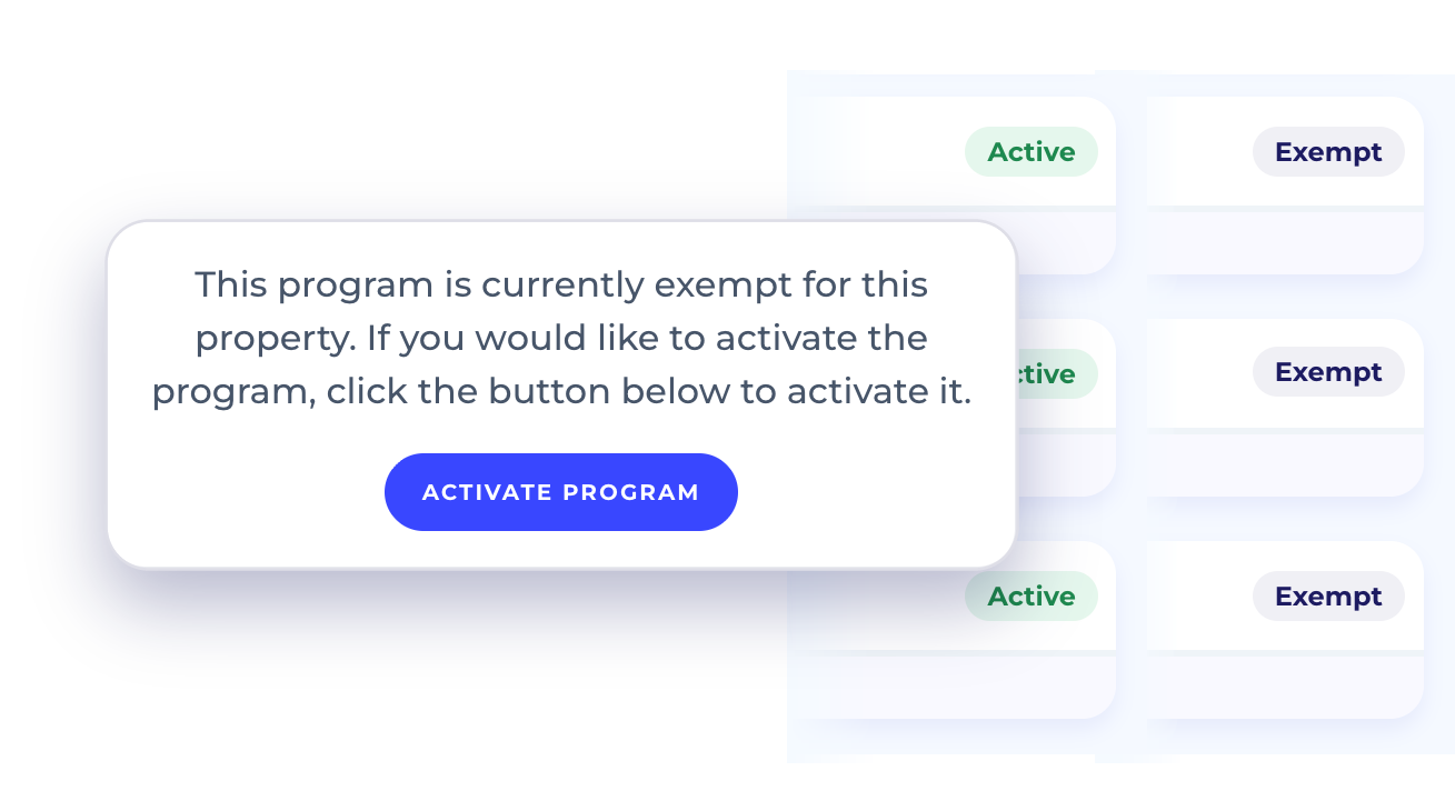Property Atlas compliance program customizable tracking