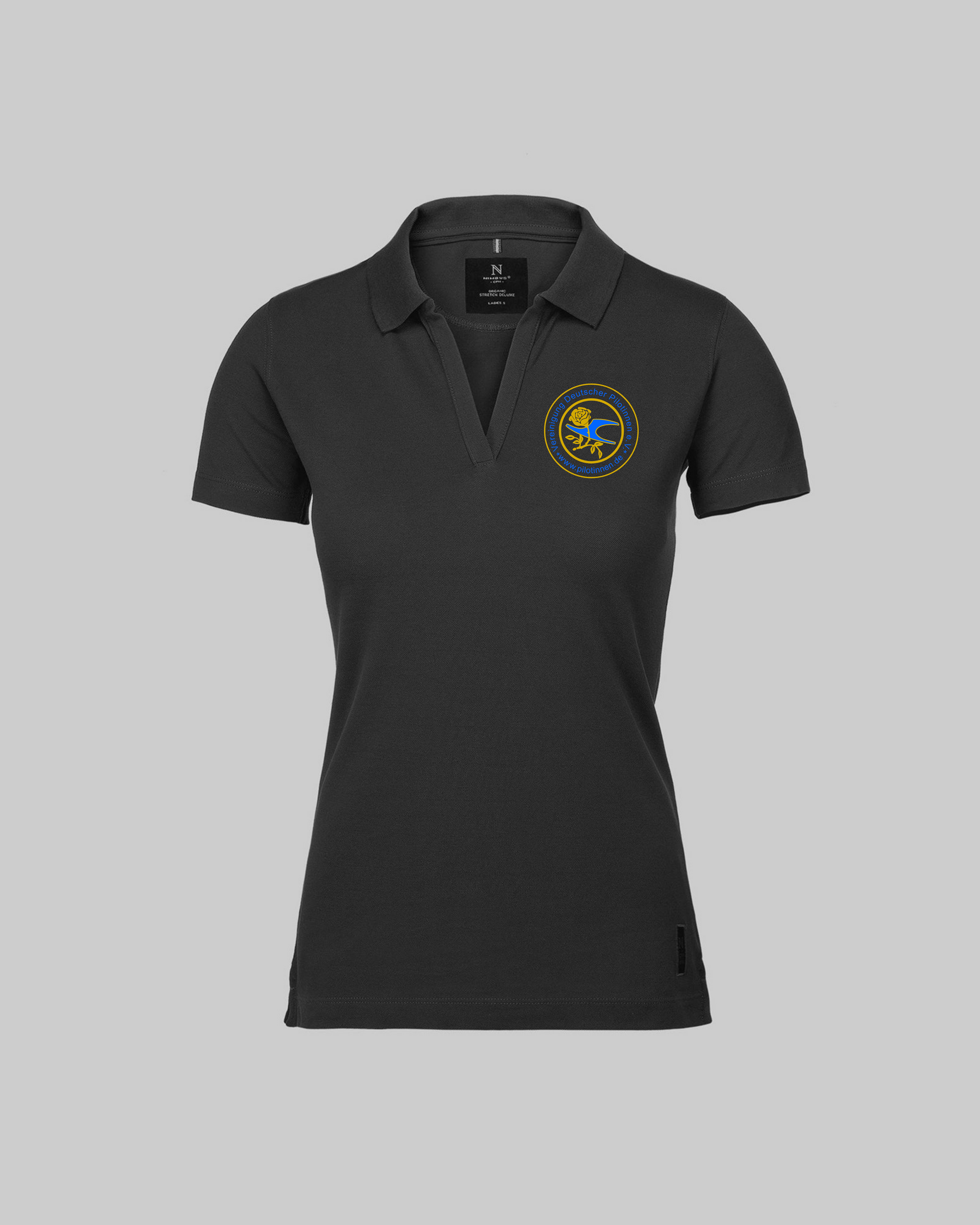 Aviator Elite Polo Dark Grey – Crew Edition