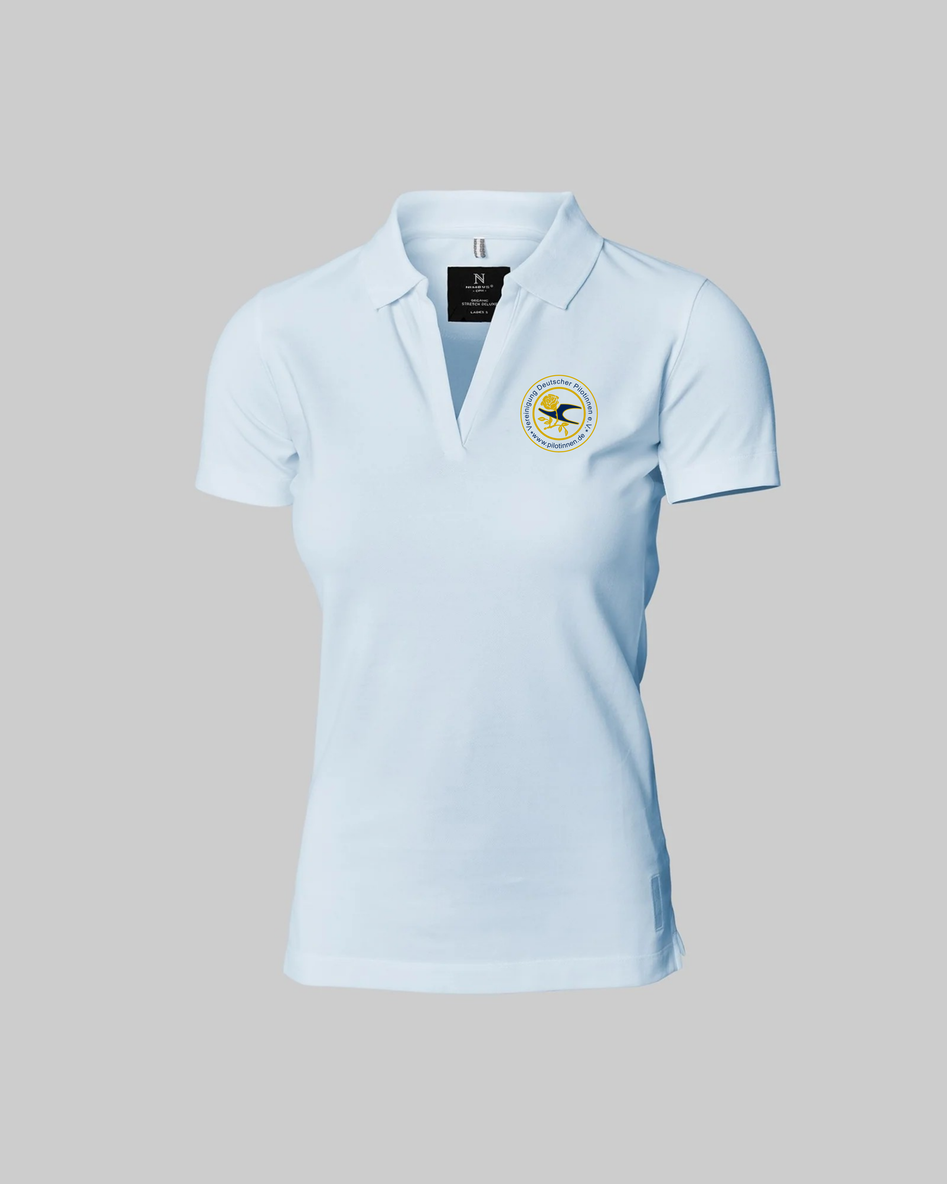Aviator Elite Polo Sky Blue – Crew Edition VDP
