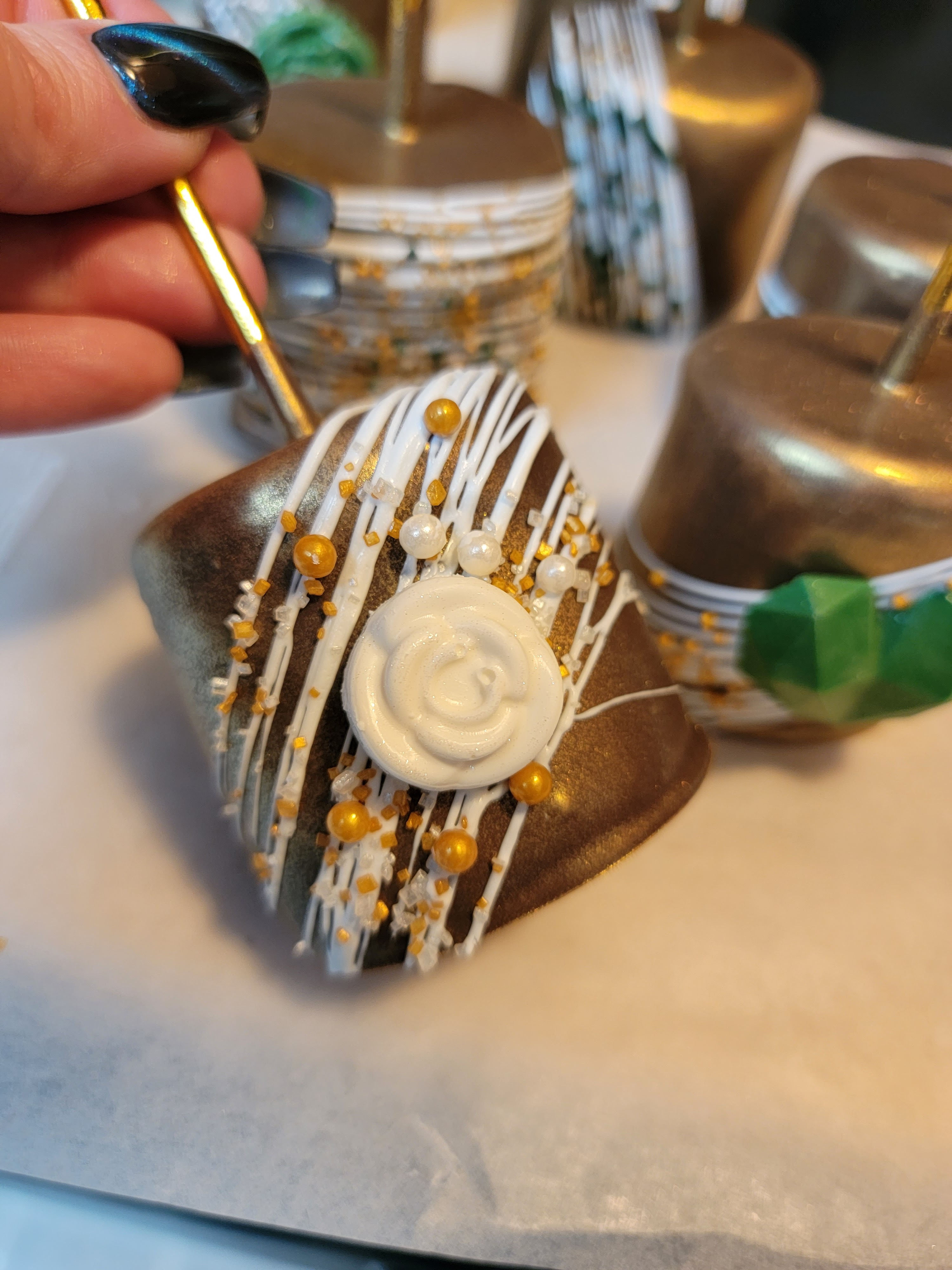 Chocolate Covered Marshmallows