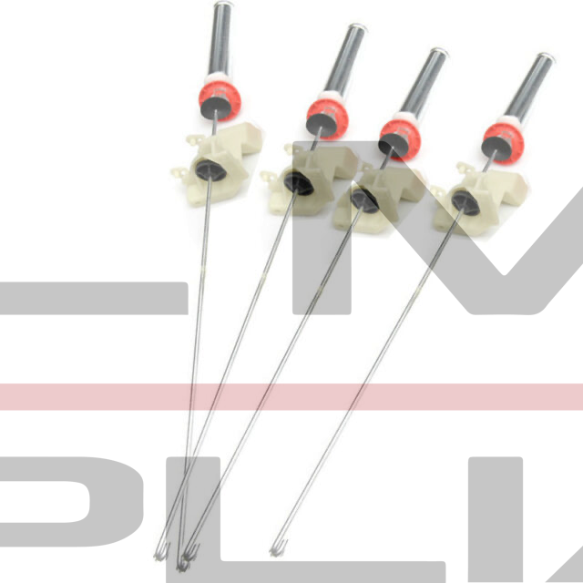 GENUINE FISHER AND PAYKEL WASHING MACHINE SUSPENSION RODS X4 ASSEMBLY WL1068P1