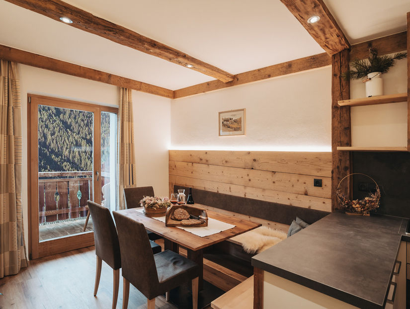 Große Ferienwohnungen für Familien Bauernhof Oberhof Ultental