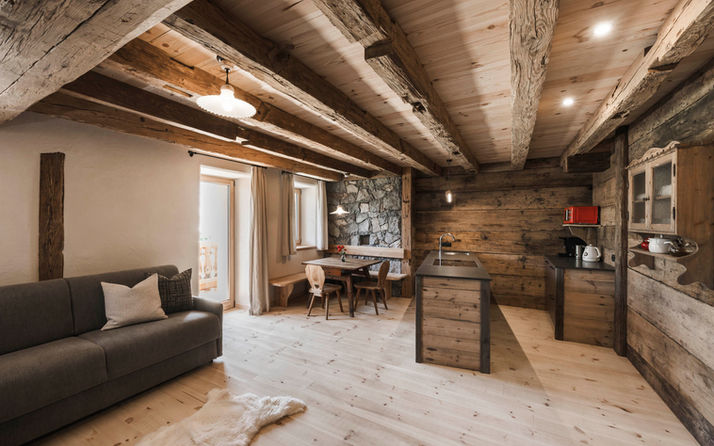 Knechtnkommr Apartment Huberhof in Völs, Südtirol