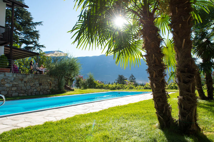Apartments mit Pool Feldererhof bei Meran, Südtirol