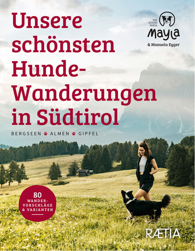 Wanderbuch für Hunde in Südtirol