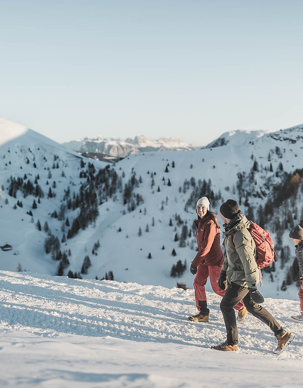 Knottnkino im Winter direkt am Eggerhof in Vöran
