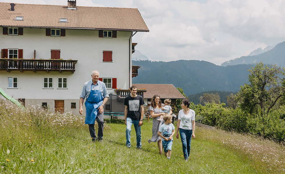 Familie Mittermair am Wieserhof in Deutschnofen