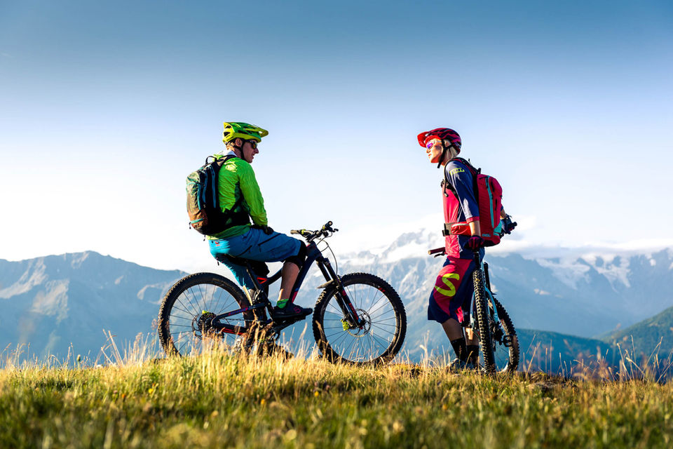 Urlaub mit Fahrrad in Südtirol - Ferienwohnungen bei Meran